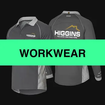 Tradie uniforms workwear branding